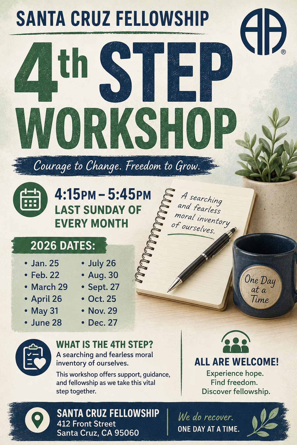 4th Step Workshop